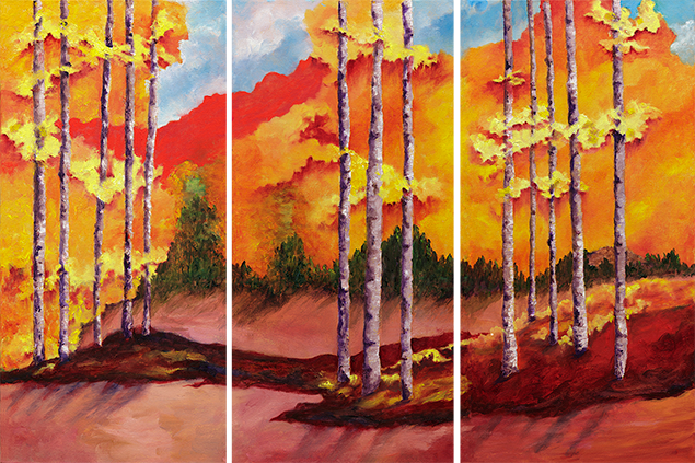 Tryptich Aspen - Limited Edition Prints
