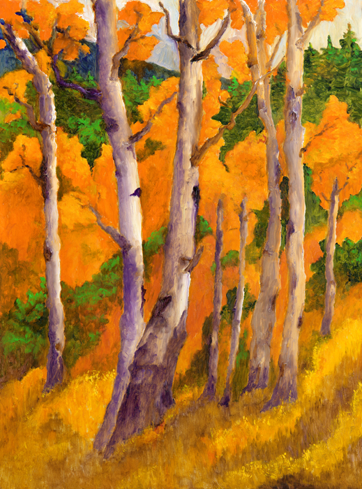 Autumn on the Slopes Limited Editions Prints